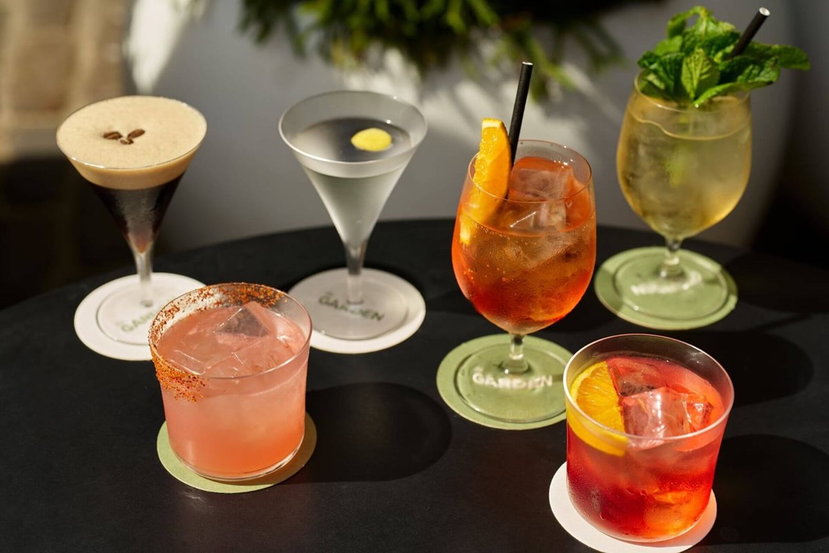 Cocktails at The Garden